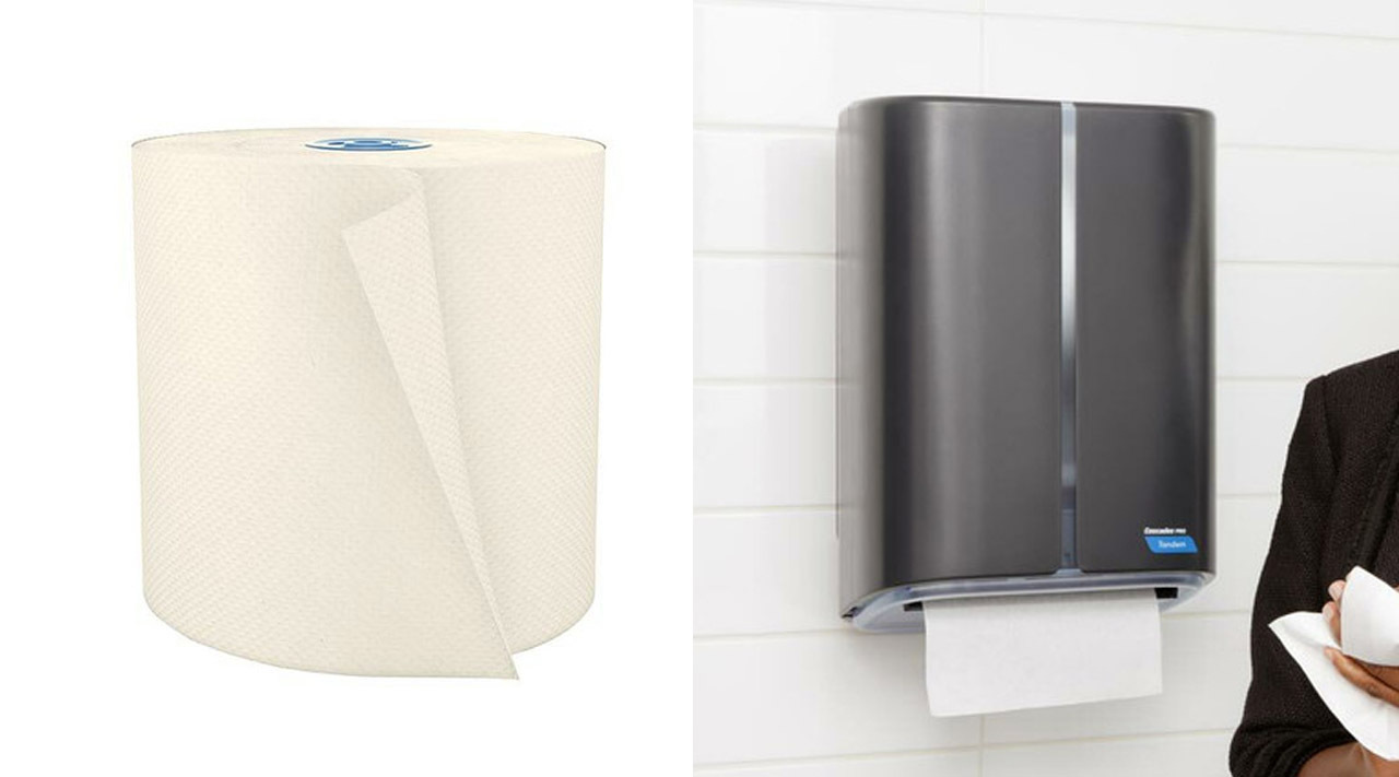 Hardwound roll paper towel for high-traffic restrooms Hardwound roll paper towel for high-traffic restrooms