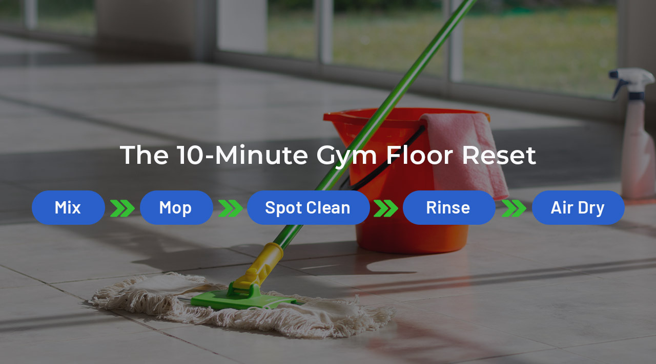 The 10-Minute Gym Floor Reset The 10-Minute Gym Floor Reset