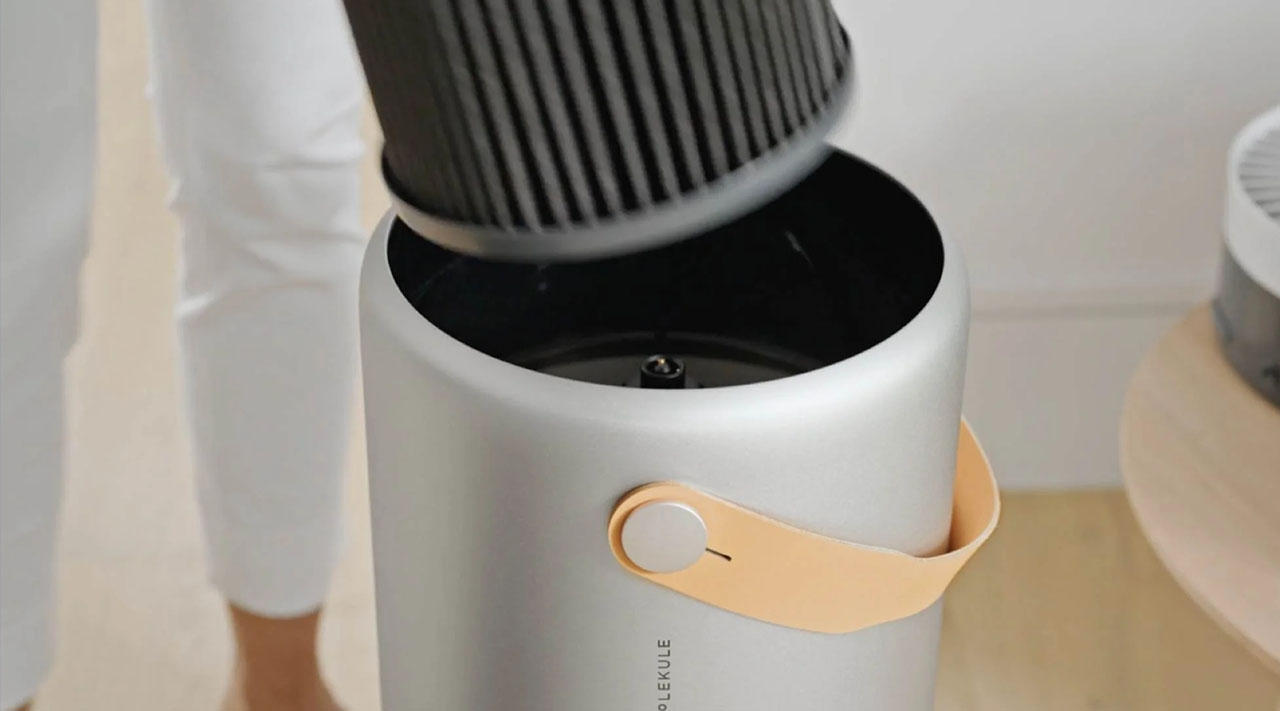 Quiet air purifier