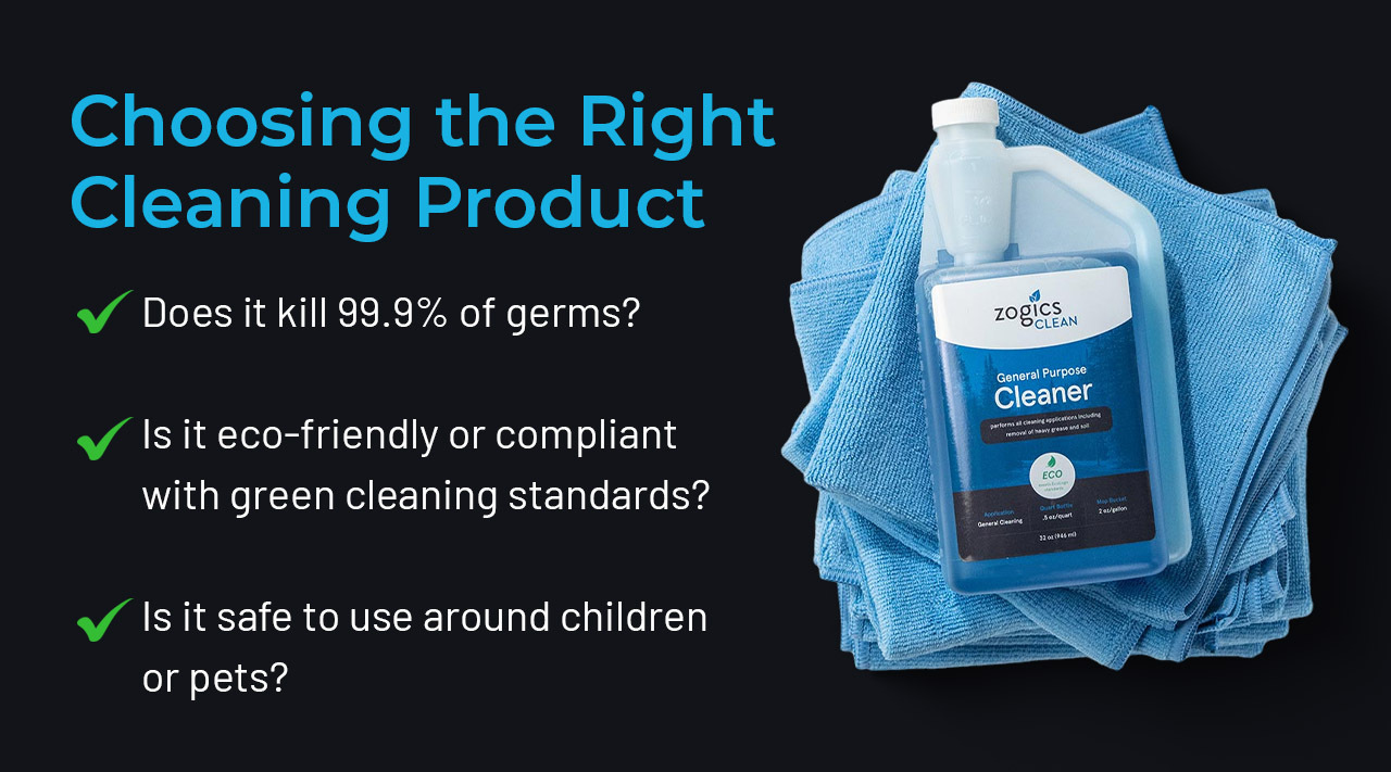 choosing the right cleaning products