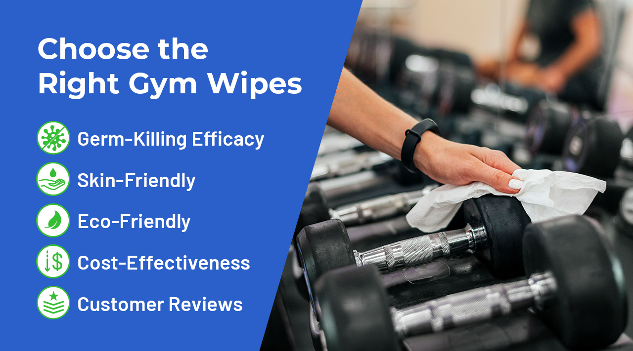 Tips for choosing gym wipes