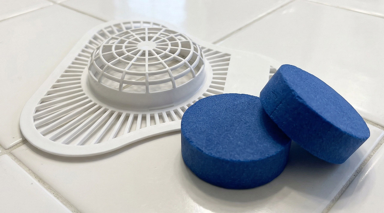 What is a urinal cake