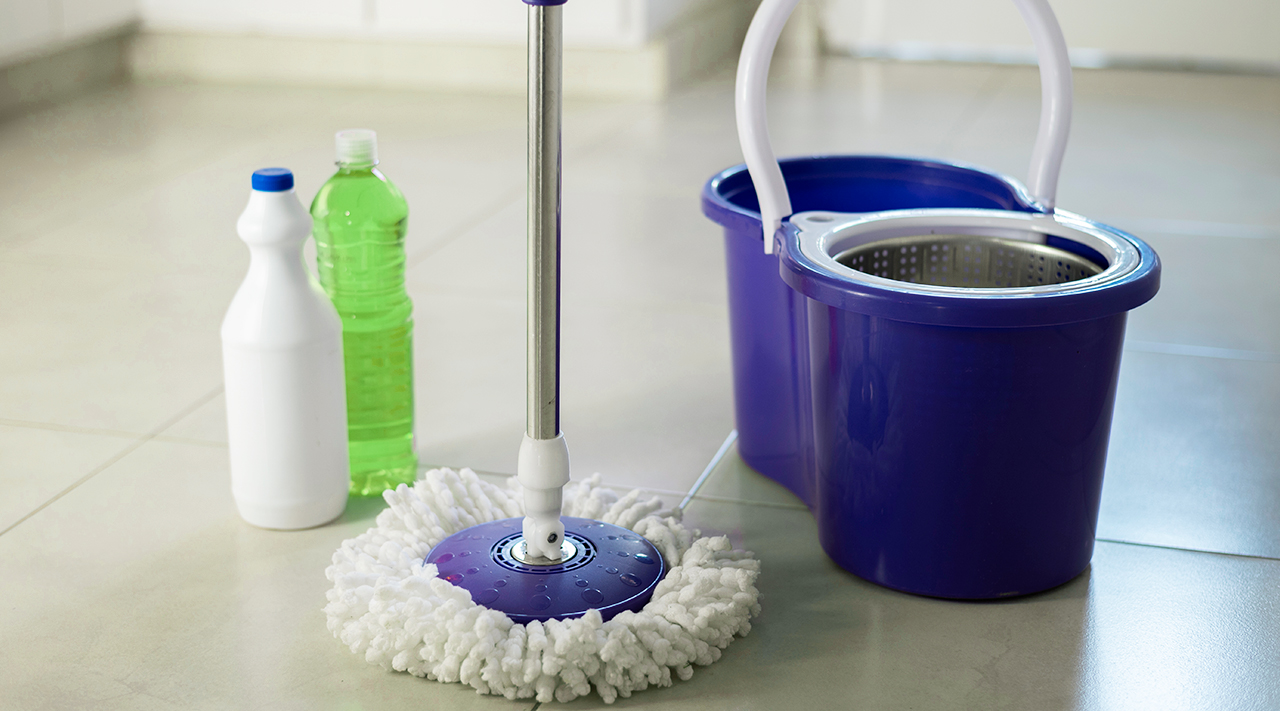 Spin mop